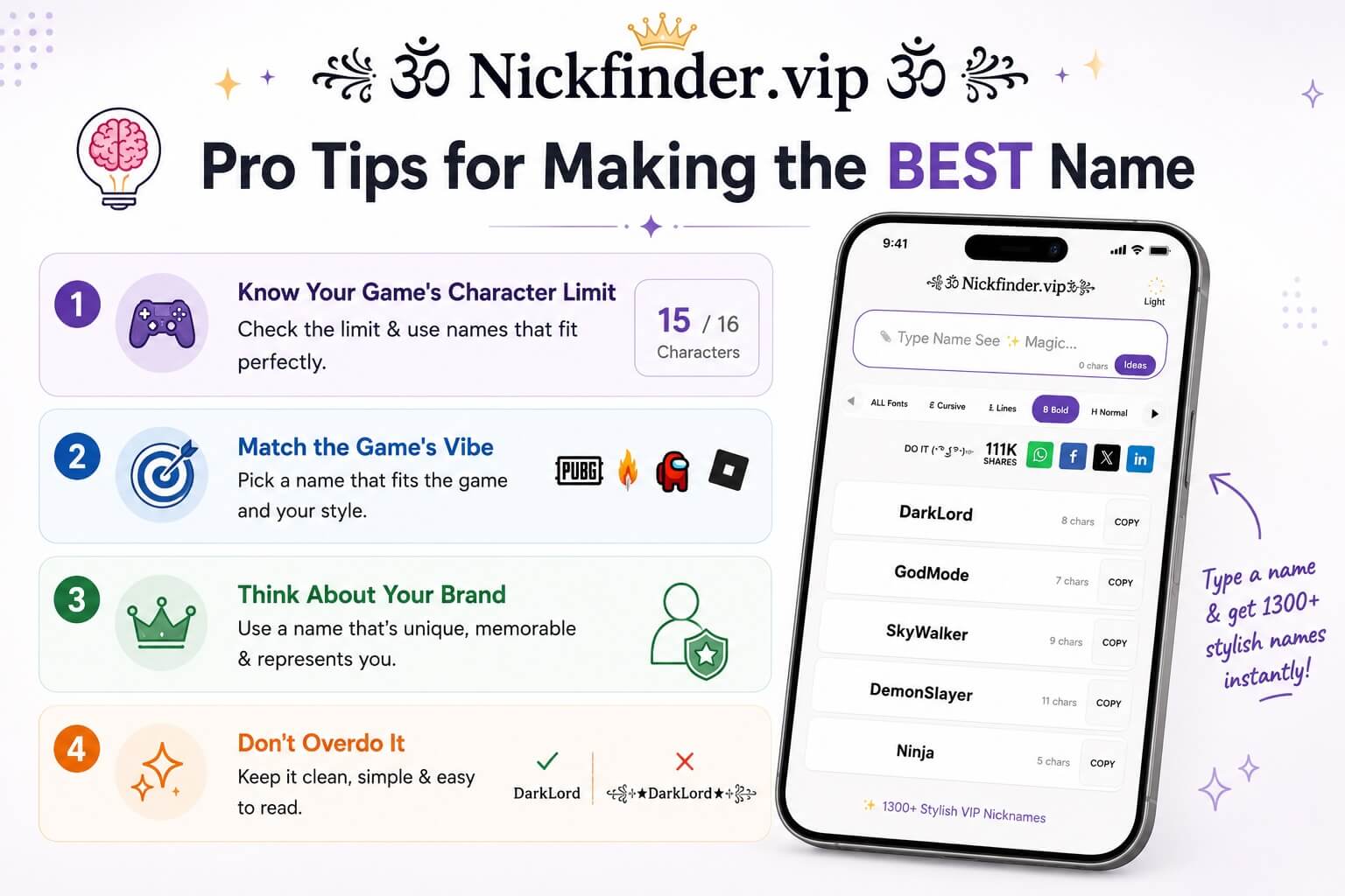 Pro Tips for Nickfinder Name